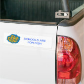 Voor vis bumpersticker (Op Truck)