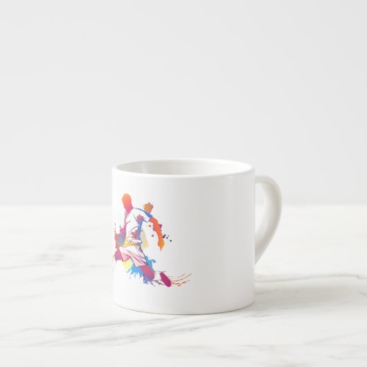 Voor voetbalfans espresso kop (Voorkant rechts)