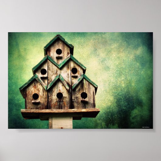 Voor vogels poster (Voorkant)