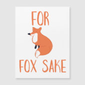 Voor Vos Sake (Voorkant)