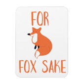 Voor Vos Sake Magneet (Verticaal)