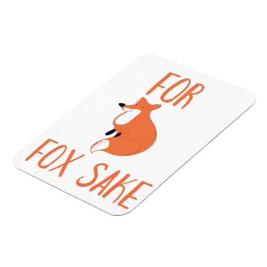 Voor Vos Sake Magneet (Linkerzijde)