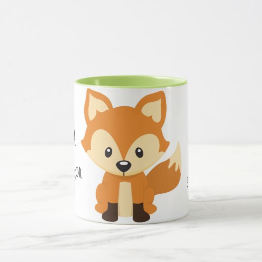 voor vosseuse mok (Midden)