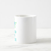 Voor vrede bedraad koffiemok (Center)