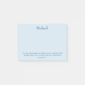 Voor vrede Christelijk Post-it® Notes (Voorkant)