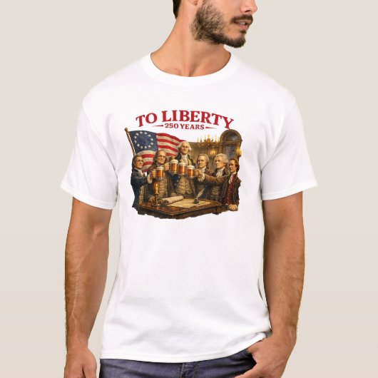 VOOR VRIJHEID T-SHIRT (Voorkant)
