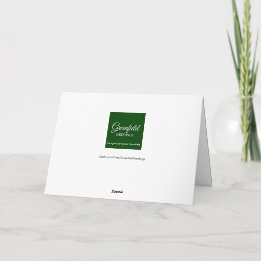 Voor Vrouw op Moederdag Custom Yellow Mimosa Kaart (Achterkant)