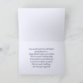 Voor Vrouw op Moederdag-Wenskaart Kaart (Binnen)