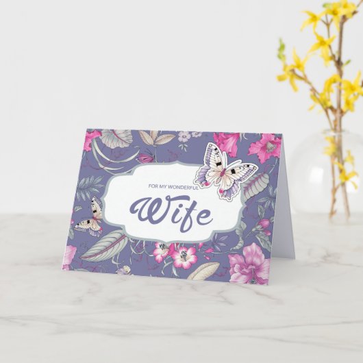 Voor Vrouw op Moederdag-Wenskaart Kaart (Gele Bloem)