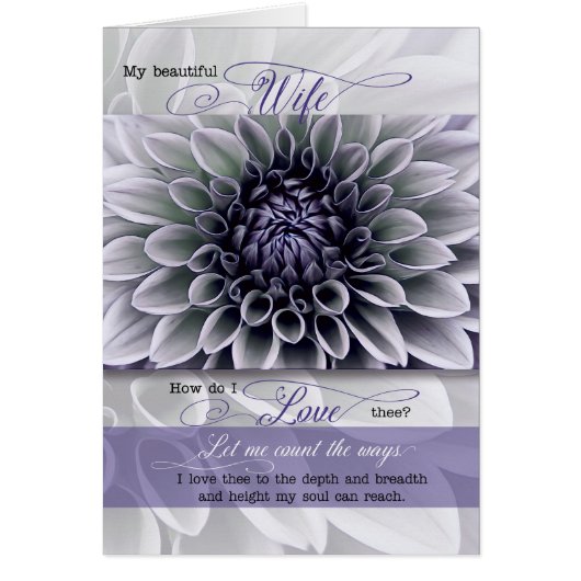 voor vrouw Romantic Birthday Soft Lavender Flower (Voorkant)