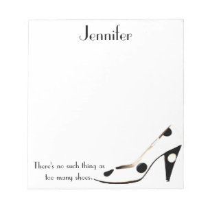 Voor vrouwen die van schokken houden - zwart-wit notitieblok