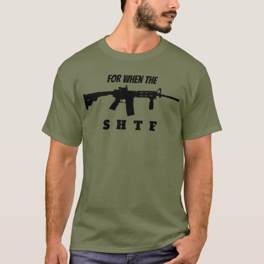 Voor wanneer de SHTF T-shirt (Voorkant)