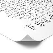 Voor wat het waard is, F. Scott Fitzgerald Quote Poster (Hoek)