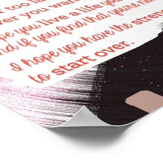 Voor wat het waard is poster (Hoek)