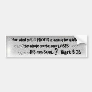 "Voor wat het WINST... - Gepersonaliseerd Bumpersticker