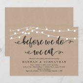 Voor we dat doen eten we, een ritueel repetitief d kaart (Voorkant / Achterkant)