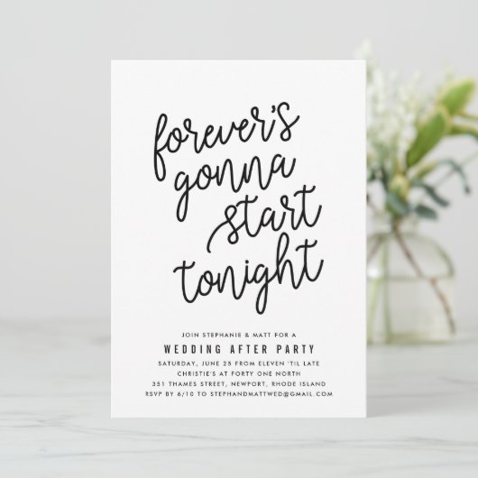 Voor | Weddenschap na uitnodiging (Staand voorkant)