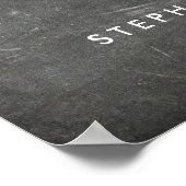 Voor | Welkomstteken voor Chalkboard Weddenschap Poster (Hoek)