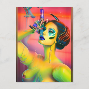 Voor wetenschap Ken Gage Surrealisme Briefkaart
