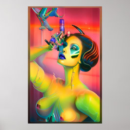 Voor wetenschap Ken Gage Surrealisme Poster