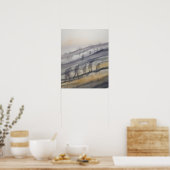 Voor wie de klok luidt poster (Keuken)