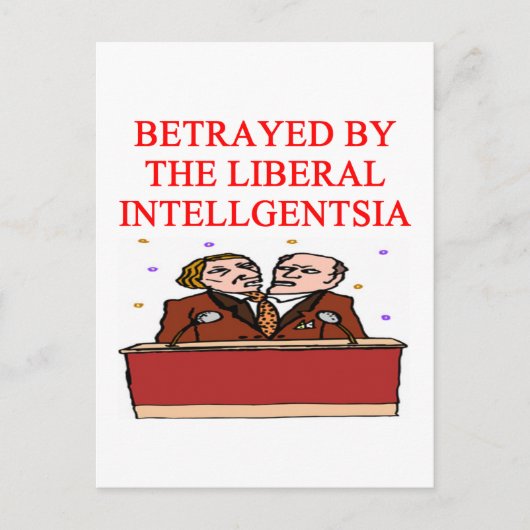 voor woedende democraten; briefkaart (Voorkant)