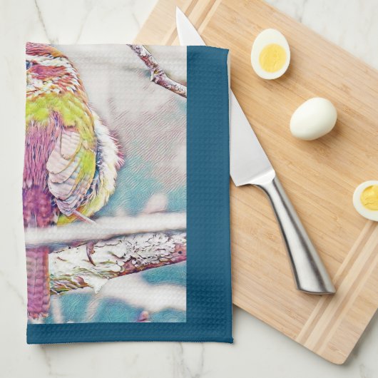 Voor Wren ik koken keukenhanddoek (Quarter Fold)