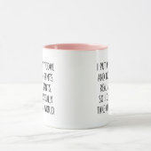 Voor yogaliefhebbers, grappige yogameditatie Ontsp Mok (Midden)