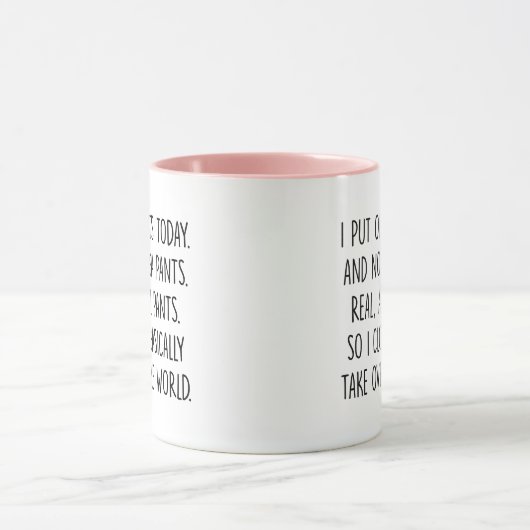 Voor yogaliefhebbers, grappige yogameditatie Ontsp Mok (Midden)