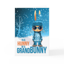 voor Young Grandson Cute Blue Kerstkleinkonny
