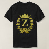 Voor Zachary, Zoe, Zoey. De letter Z monogram, alp T-shirt (Design voorkant)