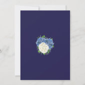 Voor ze ik doe Elegante Hydrangea Oefening Kaart (Achterkant)