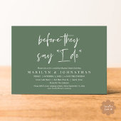 Voor ze zeggen: "Ik doe", een bruiloft met een rep Kaart