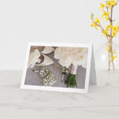 VOOR **ZEER SPECIALE NIUWGETROUWDE** KAART (Gele Bloem)