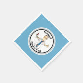 Voor zijn grappige dokter Nurse Afstuderen Male Pa Servet (Hoek)