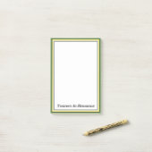 Voor zijn Kantoor Post-it® Notes (Op bureau)