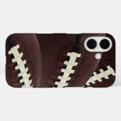 Voor zijn moderne grafische iPhone Football Case-Mate iPhone Case (Achterkant (horizontaal))