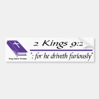 Voor zijn woede bumpersticker