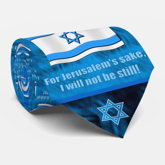 Voor Zion's Sake. Stropdas (Opgerold)