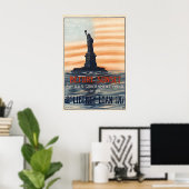 Voor zonsondergang - Wereldoorlog Eén Poster Print (Thuiskantoor)