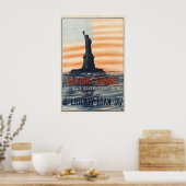 Voor zonsondergang - Wereldoorlog Eén Poster Print (Keuken)