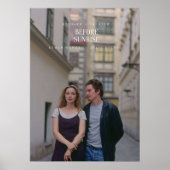 Vóór zonsopgang poster (Voorkant)