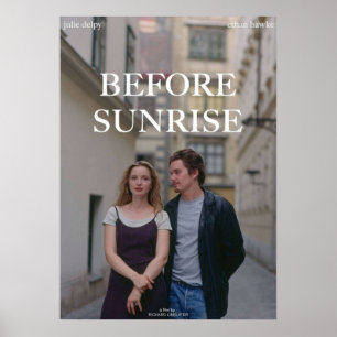 Vóór zonsopgang poster