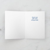 voor Zoon- en partnerrendierKerstmis Feestdagen Kaart (Binnen)