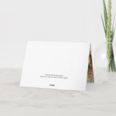 Voor Zoon & Zijn Vrouw Gelukkig Thanksgiving Groet Kaart (Achterkant)