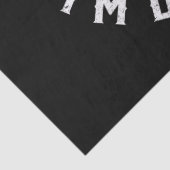 Voor zover ik weet ben ik een grappige aap tissuepapier (Detail)