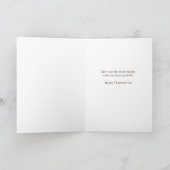 voor Zuster Thanksgiving Autumn Home Feestdagen Kaart (Binnen)