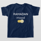 Vooraan in de ramadan t-shirt (Laag Achter)