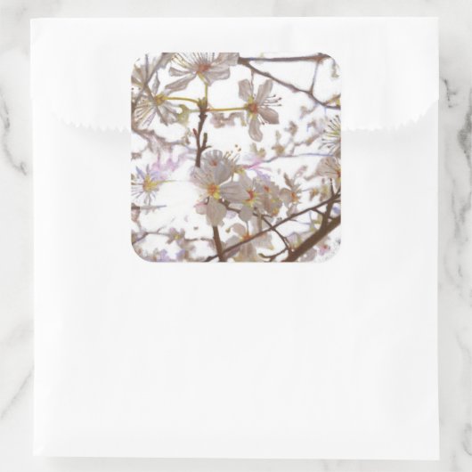 Vooraf 2014 vierkante sticker (Tas)