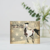 Vooraf geadresseerd Briefkaart aan het Departement (Staand voorkant)